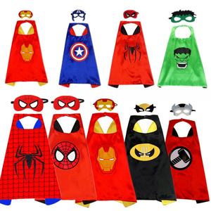 Vente en gros de costumes de télévision de film <span class=keywords><strong>Reine</strong></span> <span class=keywords><strong>des</strong></span> neiges de super-héros d'Halloween pour enfants masques de cosplay d'anime de fête de vacances personnalisés capes costumes inclus - Product Image 1