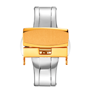 Venta al por mayor 14mm-<span class=keywords><strong>24mm</strong></span> 316L correa de reloj de acero inoxidable hebilla de cierre personalizado OEM ODM piezas de reloj fabricante de fábrica - Product Image 3