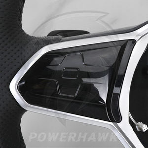 Volante Deportivo de Cuero Personalizado para Volkswagen VW Golf 6 7 8 GTI R <span class=keywords><strong>Line</strong></span> Polo Jetta Passat CC Tiguan GLI GTD GTE - Product Image 2