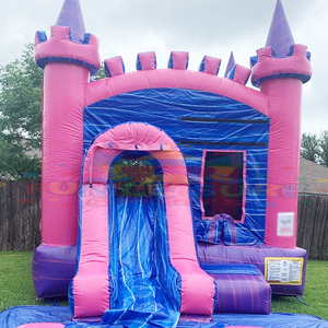 Château gonflable pour enfants, jeux gonflables, toboggan combiné Lion King - Product Image 4