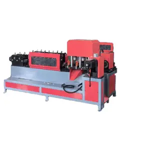 One-time forming fully automatic CNC flat iron hoop machine bending hoop punching machine