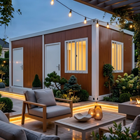 Casas Contenedor Prefabricadas Modulares Transpirables de Lujo, Certificadas CE, de 20 y 40 pies, Tipo Casa de Campo, para Escuelas y Salas de Estar