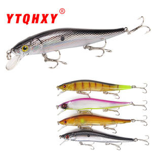 Señuelo Minnow de 12cm y 14g, cebo duro para pesca de lubina en agua dulce y salada. - Product Image 5