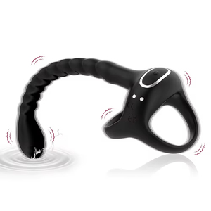 Second Generation APP <b>Remote</b> Control Vibration <b>Lock</b> Ring, Male Ring, Male and Female Co Vibration Masturbator Anal Plug - Product Image 1