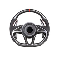 Volant de direction en fibre de carbone avec LED et palettes électroniques gauche et droite, adapté pour McLaren GT Senna 570/600