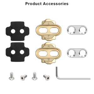 Tacchette per Pedali Bici RIDERACE in Rame per Mountain Bike e Bici da Strada, Compatibili con Crank Brother, Eggbeater, Candy, Smarty, Mallet - Accessori Bici - Product Image 3