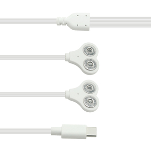 Cable a presión de electrodo personalizado 3,5mm magnético hembra Snap a USB C tipo C Ecg Tens Cable - Product Image 6