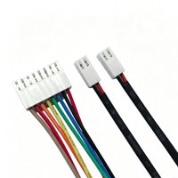 Cableado de Plástico de la Serie PH de 2.0 mm, Macho y Hembra, Cable Conector Multifilar con Código de Color para Equipos Inteligentes y LED