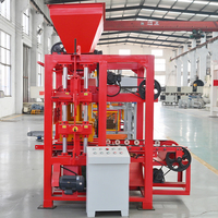 Machine à blocs de béton QT4-26, prix compétitif, machine manuelle de fabrication de briques autobloquantes