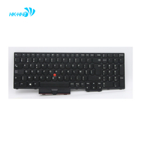 Keyboard Laptop HK-HHT untuk Lenovo ThinkPad L15 G2 Tanpa Lampu Latar Versi Belgia