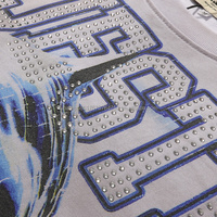 MAJESTIKS T-shirt Homme de Qualité Supérieure, Style Hip-Hop, Manches Courtes, Tendance Urbaine, Neuf, Effet Délavé