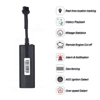 Mini traceur GPS 2G TK003, traceur de voiture en temps réel avec détection ACC et alertes géofences
