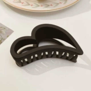 Vendita calda di tendenza di moda di cristallo cuore Glitter forcine per ragazze stile natale delle donne in lega fermagli per capelli 5cm taglia all'ingrosso - Product Image 1