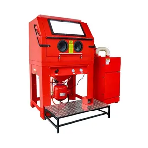 990L High Pressure Cabinet Sandblaster with Cyclone Dust Collector