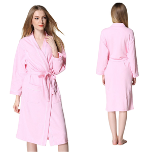 Luxury Terry Bathrobe Spa Robe Customized 100% Cotton Quick Dry Long Sleeve for Man and Women Home Wear Hotel Set - Product Image 1