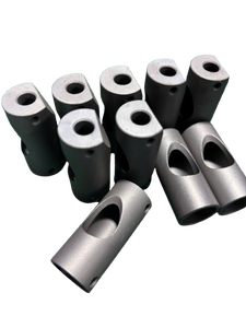 Piezas de Acero para Herramientas Torneadas por CNC Personalizadas, Conector de Varilla/Tubo, Acoplador con Orificio Pasante, Ranura de Inspección Lateral, Tornillos de Fijación Dobles - Product Image 6