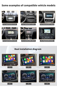 CARUPEZ 7 pollici universale Android Car Stereo per <span class=keywords><strong>Volkswagen</strong></span> <span class=keywords><strong>VW</strong></span> OEM stile di navigazione unità principale DSP GPS 8581/7862 8core Scirocco - Product Image 3