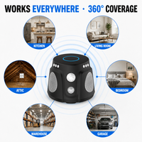 Nouveau Répulsif Ultrasonique Anti-Nuisibles 2026 pour Intérieur, Électronique, Anti-Rongeurs 360 Degrés 25kHz pour Rats et Souris, Sûr pour les Animaux Domestiques, Utilisation Domestique