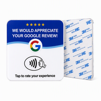 Carte à puce NFC RFID PVC Vorx Tech NTAG213 avec code QR et mini-étiquette pour le contrôle d'accès dans les magasins, salons, cafés et hôtels