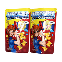 Sacs Mylar Ziplock personnalisés imprimés, anti-odeur, pour herbes, en matériaux recyclés, 3,5g, pour emballage de bonbons, gommes, biscuits et aliments