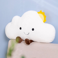 Coussins de lit pour bébé personnalisés en forme de soleil, lune, nuage et étoile, en coton PP, pour la décoration de la maison