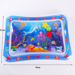 Tapete Inflable para Bebés con Diseño Subacuático, 69x51cm, de PVC, para Uso Doméstico - Product Image 4