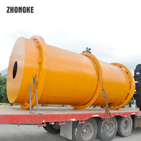 Séchoir rotatif d'usine en Chine Nouveau séchoir à tambour rotatif industriel à triple passage amélioré, séchoir rotatif à sciure de sable de silice à vendre