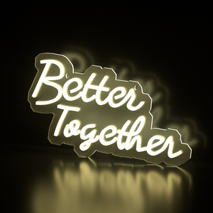 Letreros de letras <span class=keywords><strong>LED</strong></span> para interiores duraderos, pantallas de logotipo de neón personalizadas para cafeterías/marcas de interior al por menor - Product Image 4