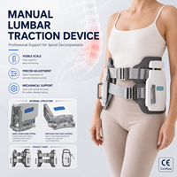 Appareil de traction lombaire en métal Boan pour usage domestique, dispositif portable d'étirement du bas du dos, garantie 1 an, fournisseur en gros