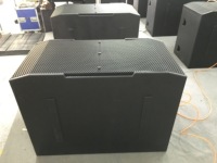 Boutum Audio Professionnel Passif 1200W Double Subwoofer 18 Pouces Gros Basses 4 Ohms Équipement Audio Sonore