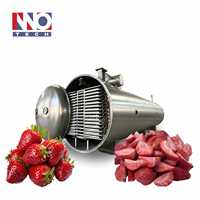 Lyophilisateur de fraises FD-100 à structure durable et conception séparée, chargement facile des contenants, machine de lyophilisation sous vide