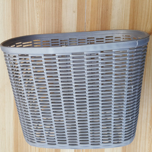 Suministros y equipo de ciclismo para mujer, de plástico tejida cesta de mimbre, vintage, plegable - Product Image 6