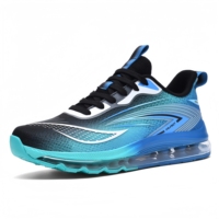 Nouvelles chaussures de sport décontractées pour hommes avec empeigne en mesh respirant, semelle intermédiaire en caoutchouc et amorti, chaussures de course décontractées