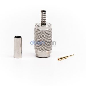 180 Degree 1.0 2.3 50 75 Ohm Plug Male DIN 1.0-2.3 1.0/2.3 RF Coaxial Connector for HD <strong>SDI</strong> CCTV <strong>Cable</strong> - Product Image 3