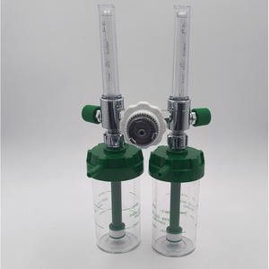 Appareil d'oxygénothérapie mural à double tube personnalisable pour deux personnes, anglais, allemand, français, américain, chinois, air - Product Image 2