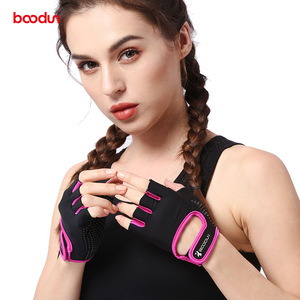 Bao Dun Fitness Gloves <b>Half</b> Finger Breathable Non <b>Slip</b> Women Gym Training Equipment - Product Image 2
