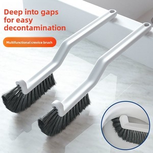 Cepillo multifuncional de silicona para bordes de ventanas, cepillo para ranuras de suelos, cepillo para limpiar grietas del inodoro sin dejar rincones muertos ni espacios. - Product Image 2