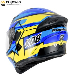 Электрический мотоциклетный шлем с двойным козырьком - Product Image 5