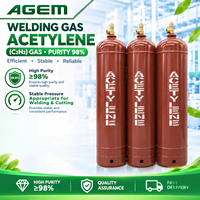 Gaz acétylène C2H2 pour soudage et découpe, approvisionnement en vrac, bouteille de gaz acétylène pour soudage industriel