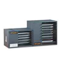 Chauffage au gaz naturel industriel LENUAN 40KW 220v, équipement de chauffage d'air pour usine, entrepôt, atelier et centre commercial
