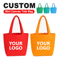 Sacs fourre-tout en toile de coton unis avec poignées, 10oz 12oz, personnalisables avec logo, réutilisables pour les courses