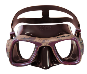 Máscara de Buceo Profesional Omer de Bajo Volumen, Lentes de Vidrio Templado Antivaho, Equipo de Buceo y <span class=keywords><strong>Snorkel</strong></span> de Goma - Product Image 2