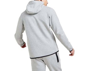 Conjunto Deportivo de Dos Piezas para Hombre, Corte Regular, Invierno, Color Sólido, Informal, para Gimnasio, Transpirable, Absorbe el Sudor, para Correr y Entrenar, Personalizado OEM - Product Image 3