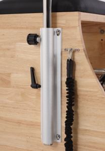 Pilates Reformer portatile commerciale in legno di quercia bianca con certificazione CE ISO, con trampolino e box, molto venduto - Product Image 3