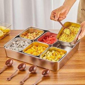Contenitore Moderno per Spezie in Acciaio Inox con Coperchio, Ecologico e Durevole, per Conservazione in Cucina e Regali - Product Image 6