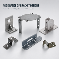 Supports de montage en tôle sur mesure OEM, découpe laser, pliage, soudage, acier au carbone, acier inoxydable, pièces de support