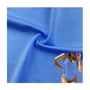 Waterproof Dry Fit Swimwear Yoga Set Sport Textile 4 Way Stretch 88 Polyester 12 Spandex Material Shiny Soft Lycra Fabric