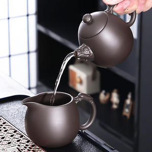 <span class=keywords><strong>Service</strong></span> à thé de luxe chinois Zisha <span class=keywords><strong>Service</strong></span> à thé à domicile exquis pour un kit <span class=keywords><strong>complet</strong></span> <span class=keywords><strong>en</strong></span> céramique de divertissement sophistiqué - Product Image 4