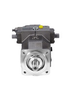 Pompe à piston hydraulique en fonte Rexroth série A4VSO, 2 étages, 300 bars, débit variable 220 L/min, pour engins de construction