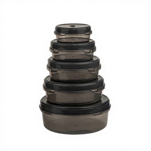 <b>Microwaveable</b> Airtight Durable NDURO Meal Pre Picnic Snack <b>Soup</b> Sauces Crisper Set Plastic Storage Bowls PP Food <b>Container</b> Snap - Product Image 1
